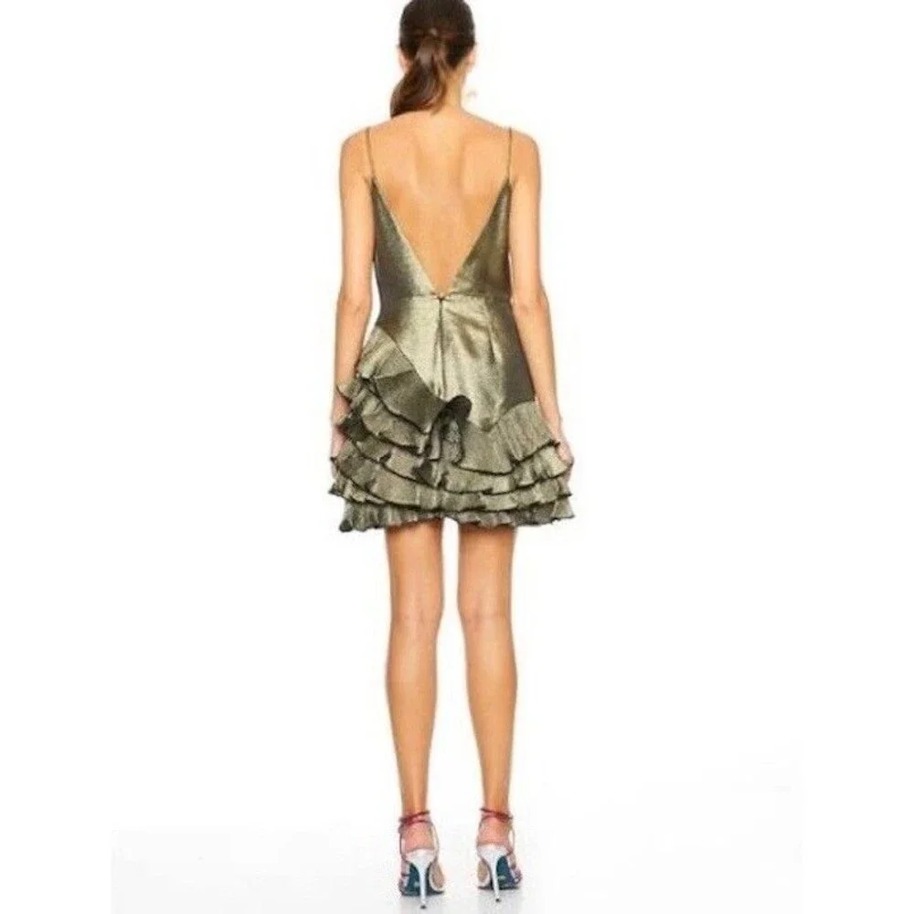 La Maison Talulah Golda Ruffle Mini Dress